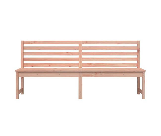 Conforama VidaXL Banco De Jardín Madera Maciza Abeto De Douglas 201 5 Cm