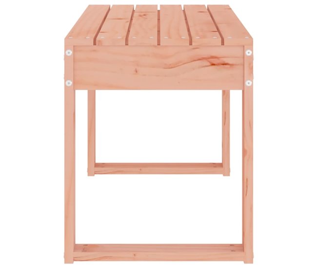 Conforama VidaXL Banco De Jardín Madera Maciza De Abeto Douglas 80x38x45 Cm