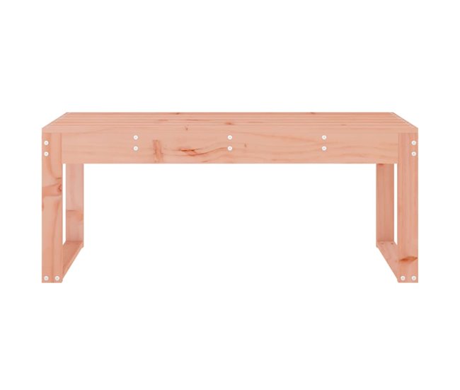 Conforama VidaXL Banco De Jardín Madera Maciza De Abeto Douglas 110x38x45 Cm