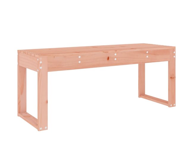 Conforama VidaXL Banco De Jardín Madera Maciza De Abeto Douglas 110x38x45 Cm