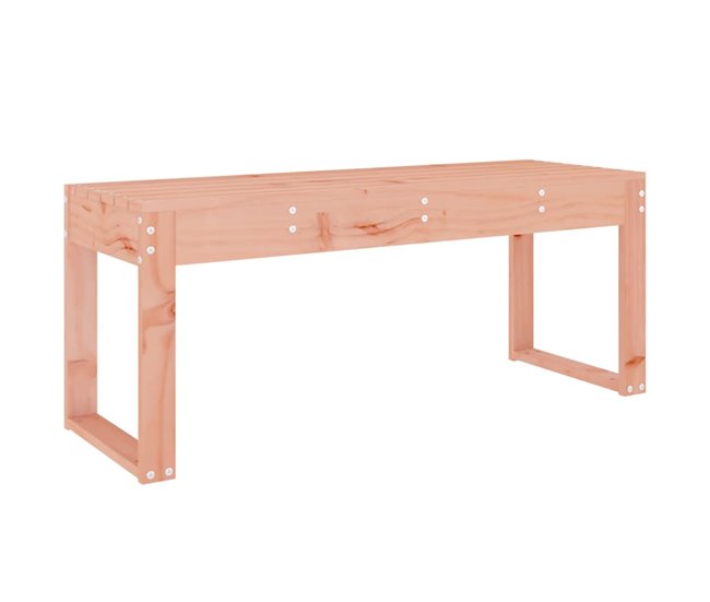 Conforama vidaXL Banco de jardín madera maciza de abeto Douglas 110x38x45 cm