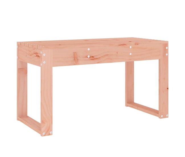 Conforama vidaXL Banco de jardín madera maciza de abeto Douglas 80x38x45 cm