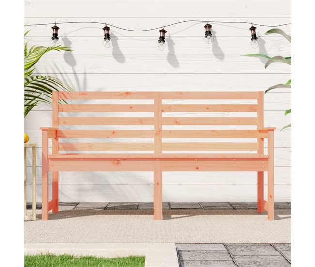 Conforama VidaXL Banco De Jardín Madera Maciza Douglas 159 5x48x91 5 Cm