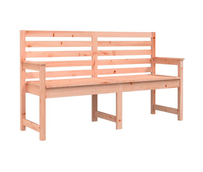 Conforama vidaXL Banco de jardín madera maciza Douglas 159 5x48x91 5 cm