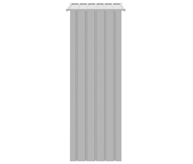 Conforama VidaXL Jaula De Pájaros Acero Galvanizado Gris 115x78x200 Cm