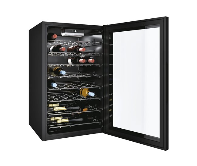 Conforama Vinoteca CANDY CWC 150 Em/n 41 Botellas Negro