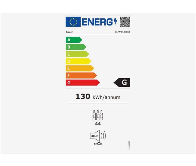 Conforama Vinoteca Integrable 44 Botellas 82x60 BOSCH KUW21AHG0