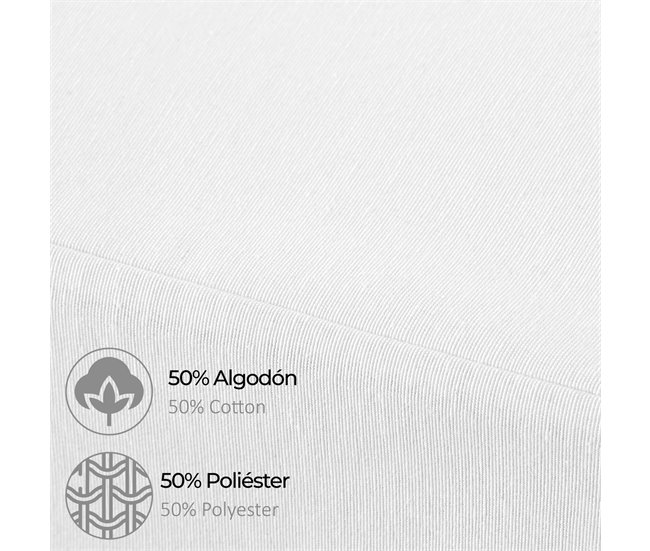 Conforama Vipalia Cubre Canape Somier. Cubrecanapes Algodon / Poliester. Protector Cama Canapes Somieres. Funda De Somier Para Largo 190/200 Cm. Blanco. Canape 90x190/200 Cm