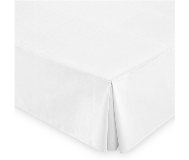 Conforama Vipalia Cubre Canape Somier. Cubrecanapes Algodon / Poliester. Protector cama canapes somieres. Funda de somier para largo 190/200 cm. Blanco. Canape 90x190/200 cm