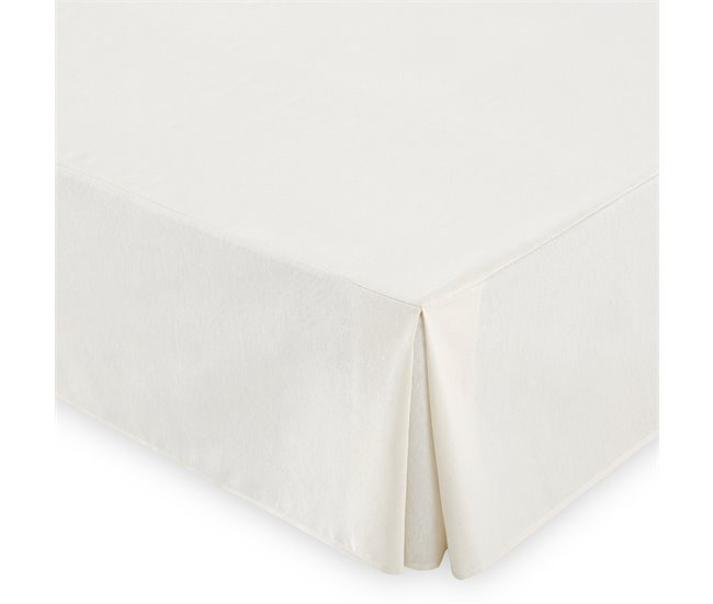 Conforama Vipalia Cubre Canape Somier. Cubrecanapes Algodon / Poliester. Protector cama canapes somieres. Funda de somier para largo 190/200 cm. Beige. Canape 90x190/200 cm