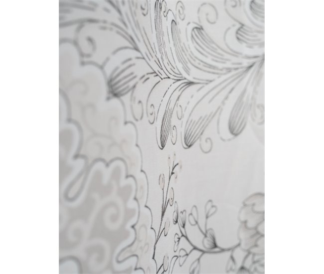 Conforama Visillo Translúcido Paisley Con Motivo Clásico Paisley - Beige - 140x260