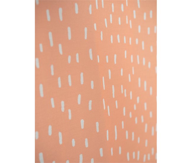 Conforama Visillo Translúcido Rain Salmon Rain - Rosa - 140x260