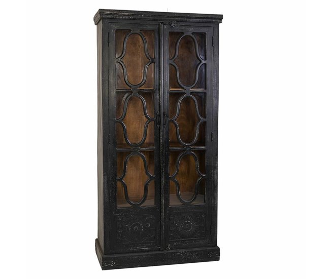 Conforama Vitrina Alexandra House Living Madera de mango 45 x 204 x 100 cm