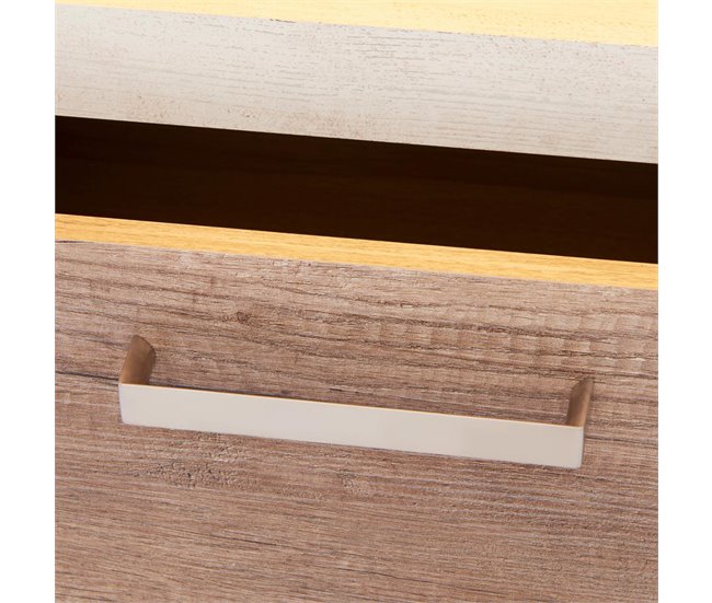 Conforama Vitrina Alta 2 Puertas Y Un Cajón VERONA Blanco