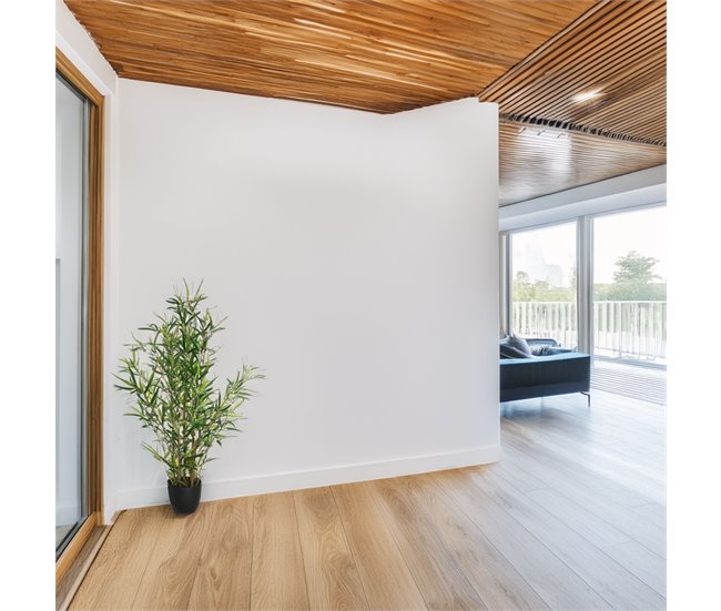 Conforama WELL HOME - Planta Artificial De Bambú H.90cm Con Maceta Ideal Para Decoración