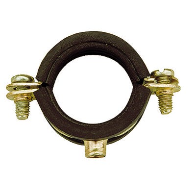 Bricomart ABRAZADERA ISOFÓNICA M6 Ø15MM 10 UNIDADES