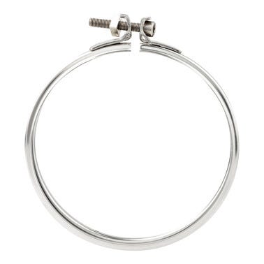 Bricomart ABRAZADERA TUBO PARED SIMPLE Ø100MM INOXIDABLE
