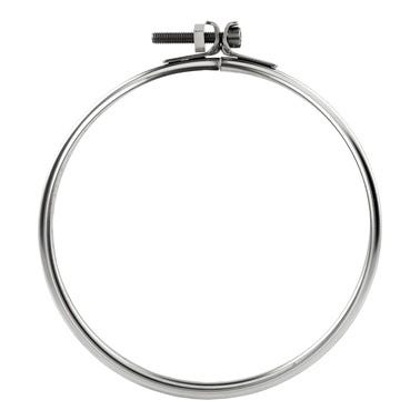 Bricomart ABRAZADERA TUBO PARED SIMPLE Ø125MM INOXIDABLE