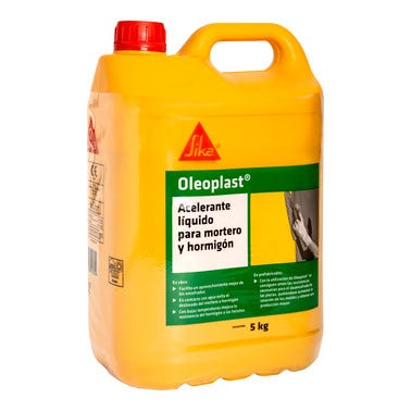 Bricomart ACELERANTE LÍQUIDO DE FRAGUADO SIKA OLEOPLAST 5 KG