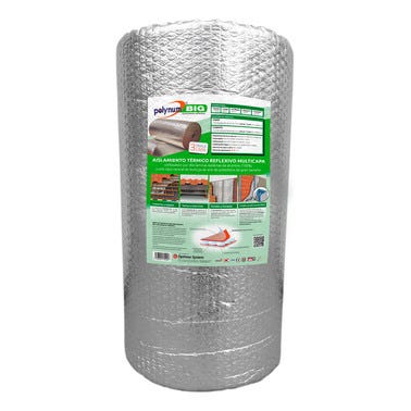 Bricomart AISLAMIENTO TÉRMICO REFLEXIVO BIG 1.20X15 M 8 MM
