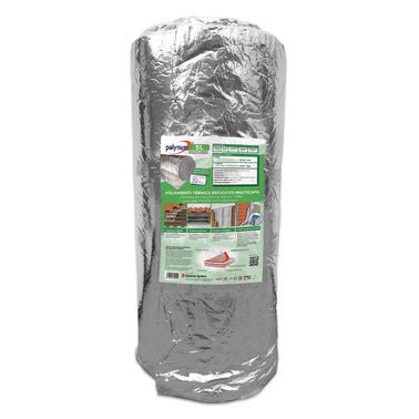 Bricomart AISLAMIENTO TÉRMICO REFLEXIVO POLYNUM 5L 3000X120CM 20MM