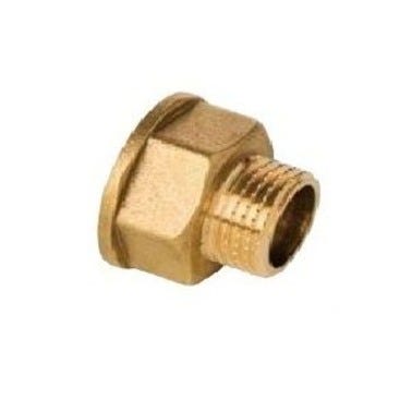 Bricomart ALARGADERA MARSELLA LATÓN 1/2"X2CM MACHO-HEMBRA ROSCAR-ROSCAR