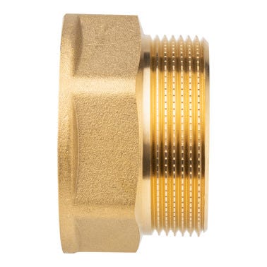 Bricomart ALARGADERA MARSELLA LATÓN 2" HEMBRA-MACHO ROSCAR-ROSCAR