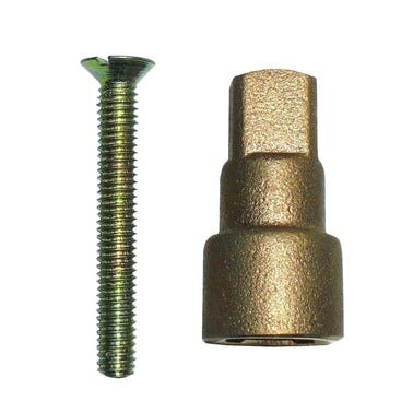 Bricomart ALARGADOR Y TORNILLO PARA VÁLVULA MULTICAPA