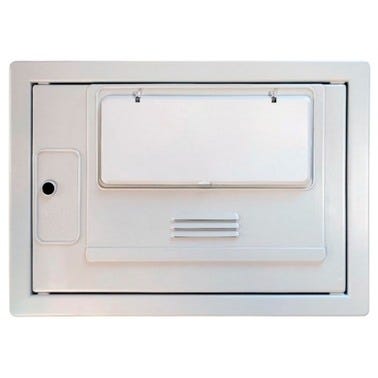Bricomart ARMARIO DE CONTADOR DE AGUA CON MIRILLA 50X35X14CM