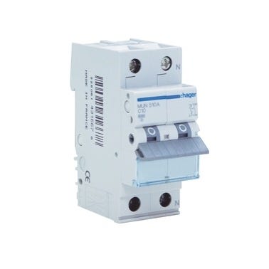 Bricomart AUTOMÁTICO MAGNETOTÉRMICO 1 P+N 25A HAGER