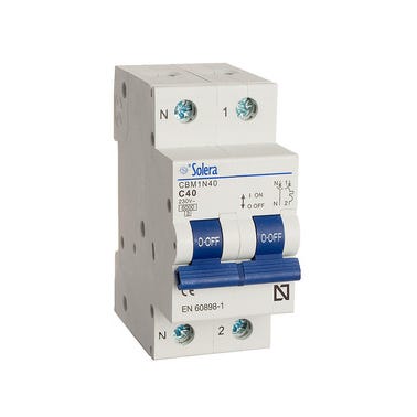 Bricomart AUTOMÁTICO MAGNETOTÉRMICO 1 P+N 40A SOLERA