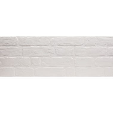 Bricomart AZULEJO PASTA BLANCA 24X69CM MEMORY BLANCO