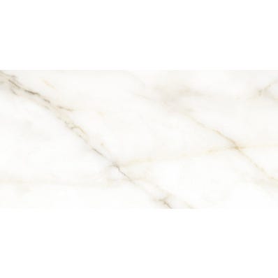 Bricomart AZULEJO PASTA BLANCA 30X60CM CARRARA GOLD