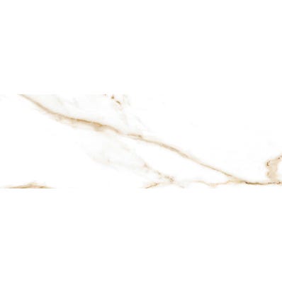 Bricomart AZULEJO PASTA BLANCA 30X90CM ODISSEY GOLD MATE