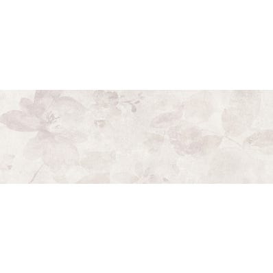 Bricomart AZULEJO PASTA BLANCA 30X90CM OXO FIORE BLANCO