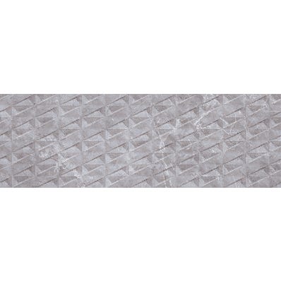 Bricomart AZULEJO PASTA BLANCA 30X90CM THUNDER DECOR GRIS
