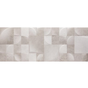Bricomart AZULEJO PASTA BLANCA 33.3X90CM ARGON DECOR MIX