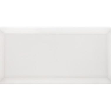 Bricomart AZULEJO PASTA ROJA 10X20CM METROTILE BLANCO