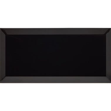 Bricomart AZULEJO PASTA ROJA 10X20CM METROTILE NEGRO