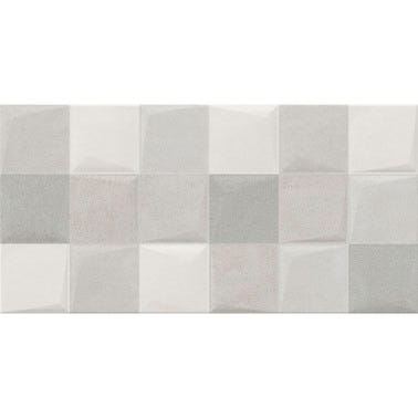 Bricomart AZULEJO PASTA ROJA 30X60CM MITA DECOR GRIS