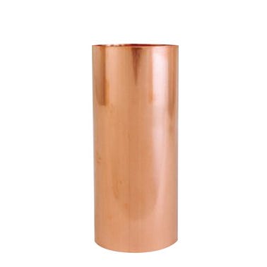 Bricomart BAJANTE EVACUACIÓN PLUVIALES METÁLICO ALUMINIO -COBRE Ø80MM