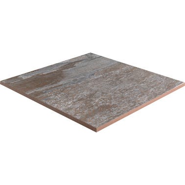 Bricomart BALDOSA EXTERIOR GRES ESPESORADO 33.3X33.3CM RAYASTHAN PIZARRA