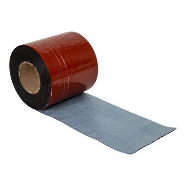 Bricomart BANDA AUTOADHESIVA BETÚN ELASTÓMERO RAPID BRIC ROJO 15 CM 12 M