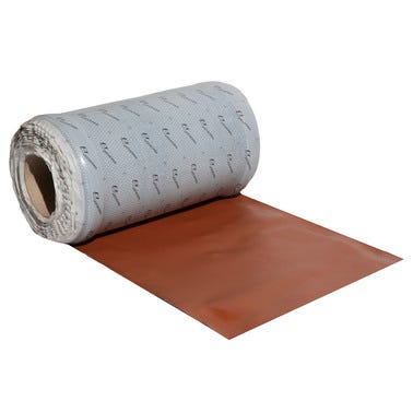 Bricomart BANDA IMPERMEABLE WAKAFLEX ROJO 28 CM 5 M