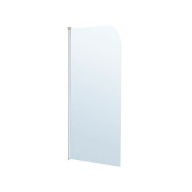 Bricomart BIOMBO DE BAÑERA ABATIBLE NORA 80X140CM BLANCO