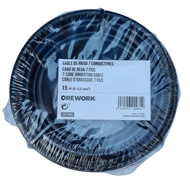 Bricomart BOBINA CABLE PARA ELECTROVÁLVULA 7X0.8MM 15M