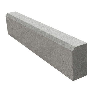 Bricomart BORDILLO DE HORMIGÓN RECTO GRIS 100X20X10CM