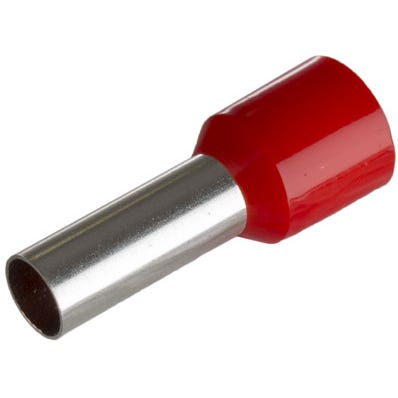 Bricomart 50 UD PUNTERA HUECA ROJO 10/12 MM
