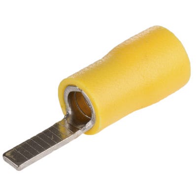 Bricomart 50 UD TERMINAL PUNTERA PLANA 6 MM