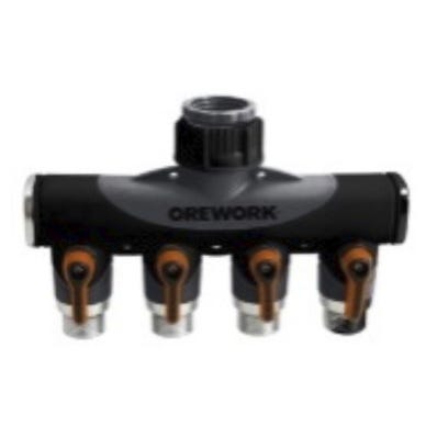 Bricomart ADAPTADOR GRIFO 4 SALIDAS Ø1/2"-3/4"
